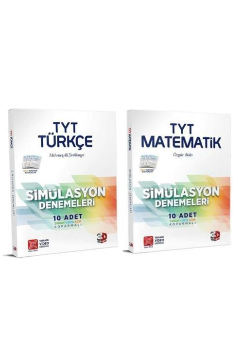 3D Yayınları 3D Yayınaları Tyt Türkçe Deneme + Tyt Matematik Deneme
