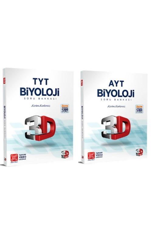 3D Yayınları Tyt-Ayt Biyoloji Seti 2021 Yeni Ske3