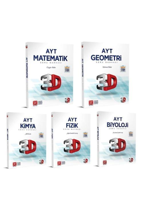 3D Yayınları Ayt Sayısal Soru Bankası Seti Yeni 2021