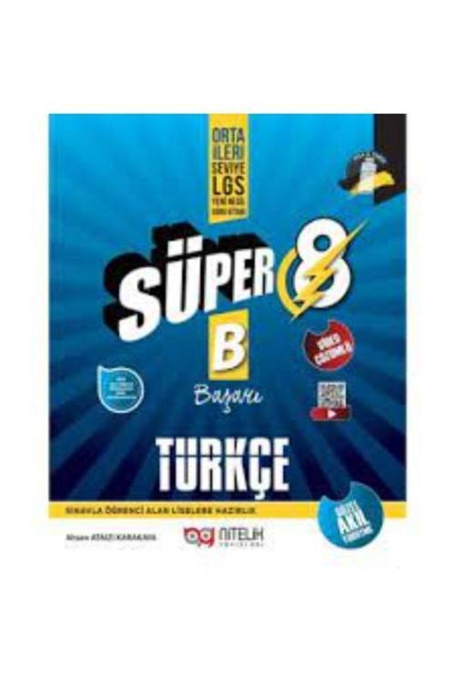Nitelik Yayınları 8. Sınıf Nesil Süper Türkçe Soru Kitabı