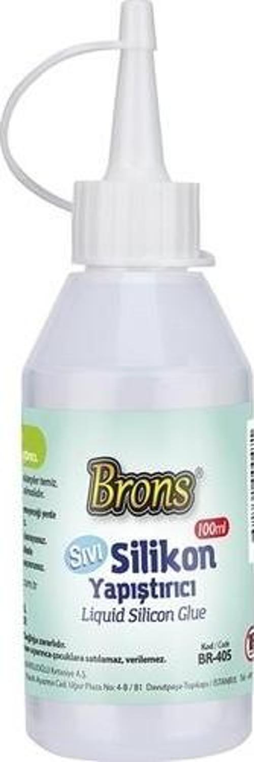 Br-405 Silikon Sıvı Yapıştırıcı 100 Gram 12 Li (1 Paket 12 Adet)