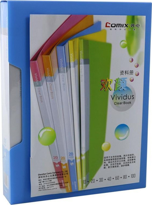 Vf80Ak A4 Katalog Dosya Pastel 80 Li Bıc198 Karışık Renk