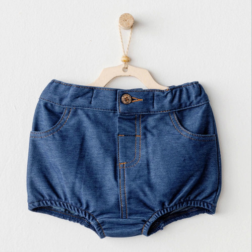 Ac25933 Casual Bebek Şort İndigo