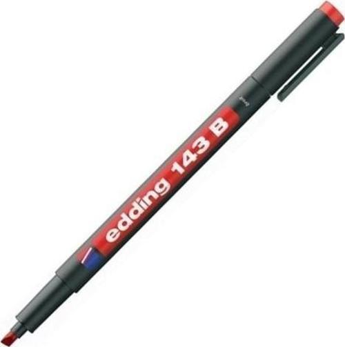 143B Asetat Kalemi Permanent B Seri 1-3 Mm Kırmızı (10 Lu Paket)