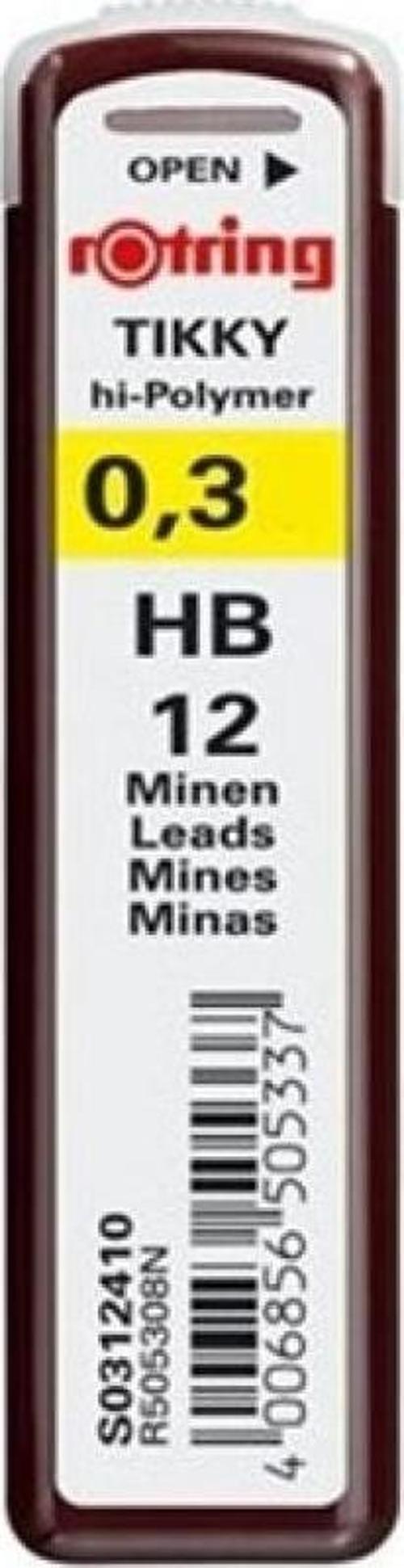S0312410 Min Hi-Polymer Hb 0.3 Mm Versatil Kalem Ucu (10 Tüp)