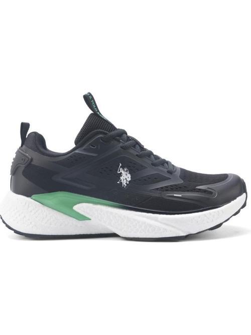 U.S.POLO ASSN JESSENIA 5FX SİYAH COMFORT CASUAL ANATOMİK SPOR AYAKKABI