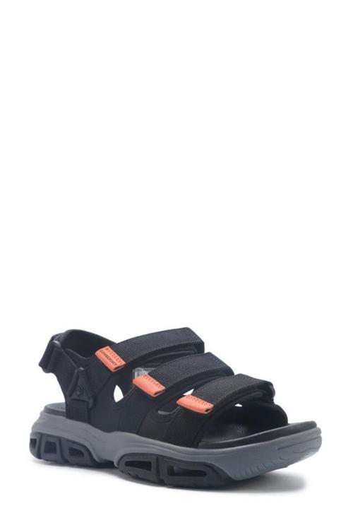 CASTLE 5FX SİYAH SPOR CIRTLI CASUAL GÜNLÜK SANDALET