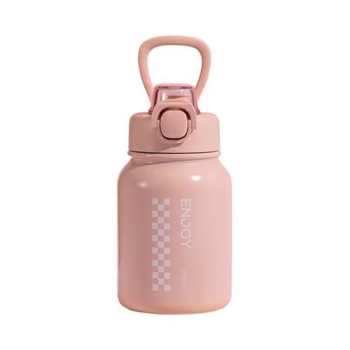 Chees Çelik Termos Matara 600Ml Pembe