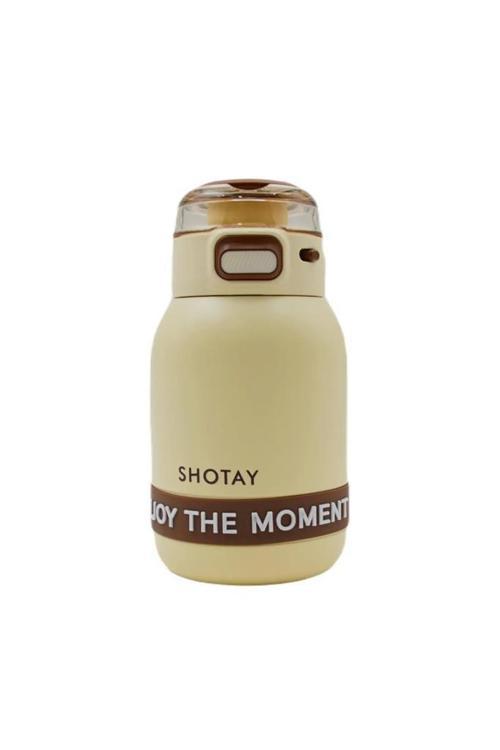 Çocuk Termos Matara 600Ml Krem