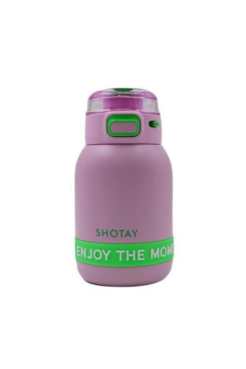 Çocuk Termos Matara 600Ml Mor