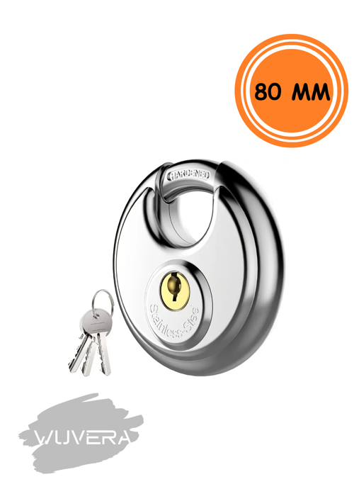 Oval 80 mm Kilit – Güvenliği Ciddiye Alanlar İçin