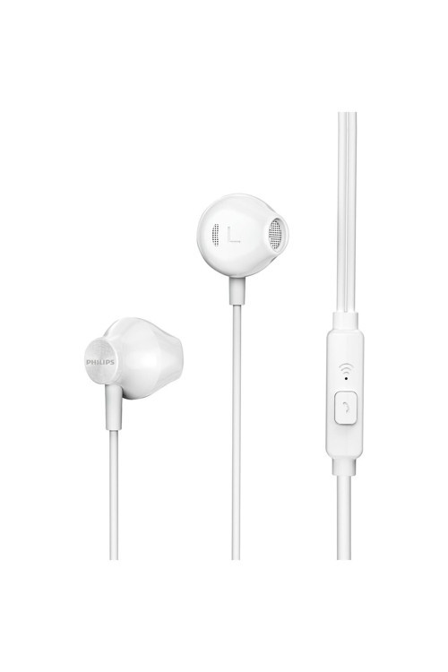 TAUE101WT Kablolu Kulak İçi Mikrofonlu Kulaklık (3,5mm jack) (Ramwhite Türkiye Garantili) Beyaz