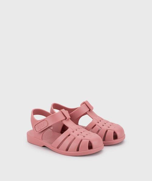 Clasica Velcro Rosa Çocuk Sandalet S10288-010