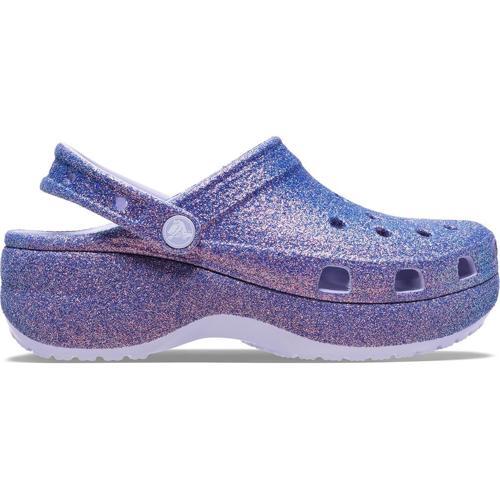 Platform Irid Glitter Clog Purple Moon 211024-5BR