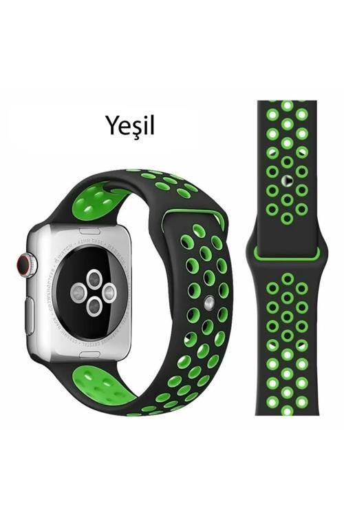 Apple Watch 7 8 9 10 Seri 40 41 42mm Uyumlu Spor Silikon Kordon