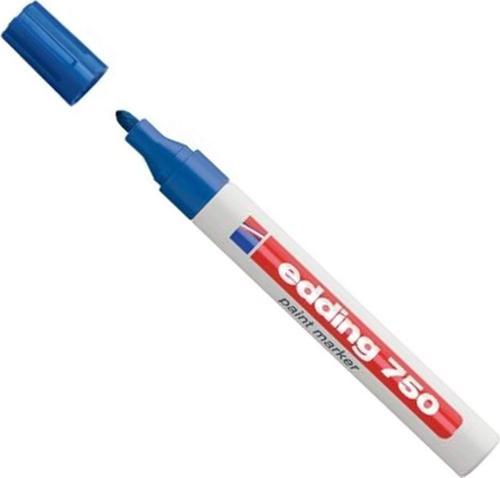 750 Markör Dekor Boya Kalemi 2-4 Mm Mavi Yuvarlak Uçlu (10 Lu Paket)