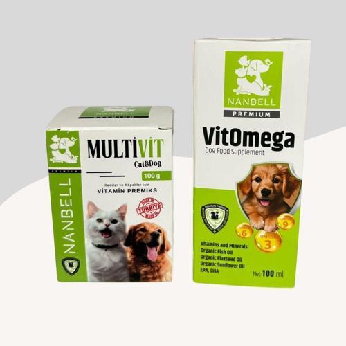 Köpekler İçin Destekleyici Vitamin Seti 2Li Paket