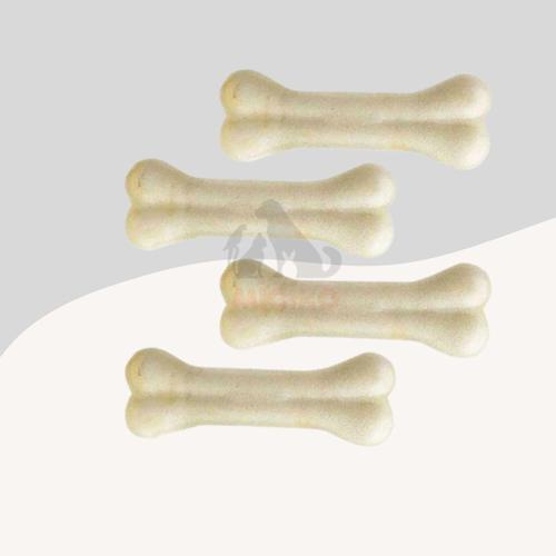 Köpekler İçin Beyaz Press Çiğneme Kemiği 15Cm 4Lü Paket