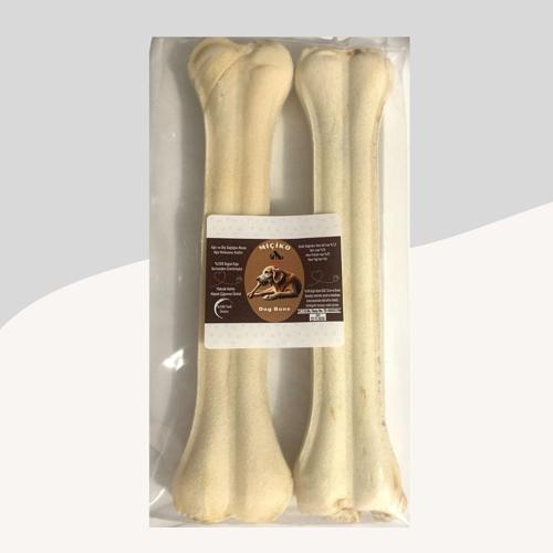 27 Cm Beyaz Press Çiğneme Kemiği 2Li Paket