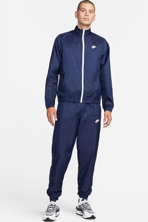 Sportswear Club Lined Woven Men's Track Suit Erkek Dokuma Eşofman Takımı Lacivert