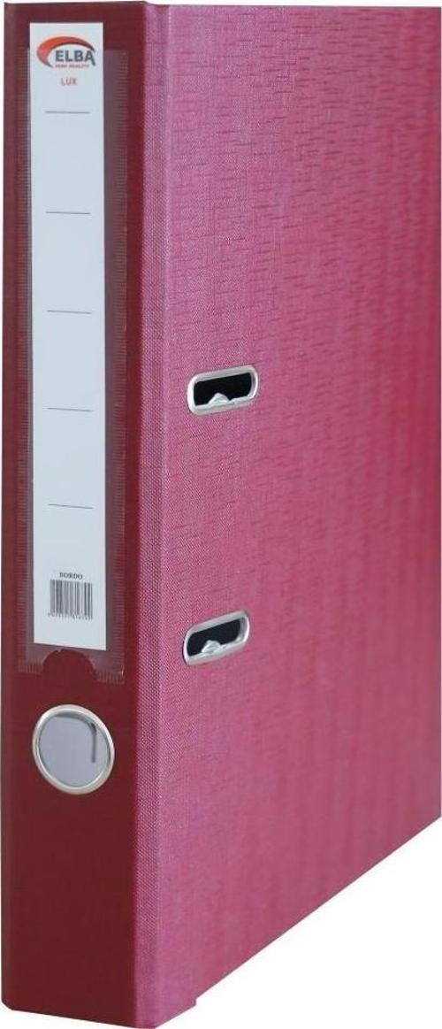 66839 Klasör Plastik Lüx Dar Bordo (10 Lu Koli)