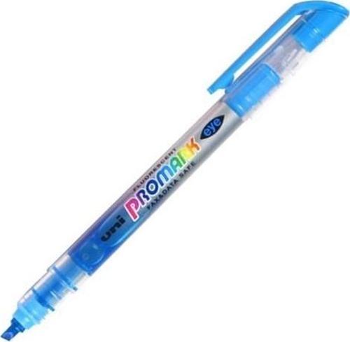 Usp-105 Fosforlu Kalem Promark Eye Cep Tipi Açık Mavi (12 Li Kutu)