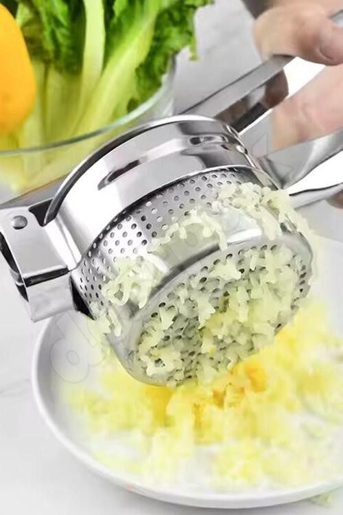 Patates Ezici - Patates Püresi Yapıcı - Paslanmaz Çelik Bebek İçin Püre Tüm Sebze Ve Meyvelere Uygun