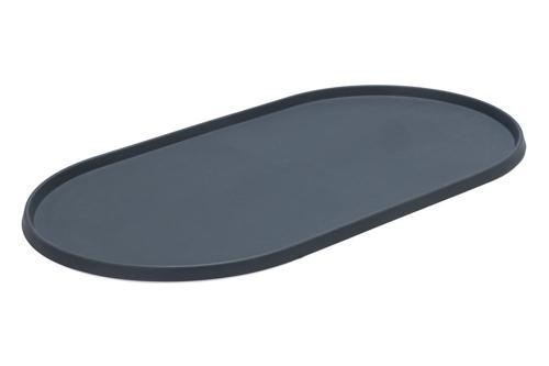 DBL Mama Su Kabı Servisi, Silikon, Kaymaz, Antrasit, 55x30x1,7cm