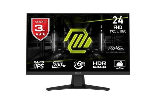 MAG 244F 23.8 FHD RAPID IPS FLAT 200HZ 0.5MS FREESYNC GAMING MONITOR