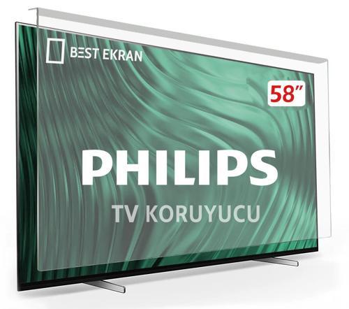 Philips 58" inç 147 Ekran Tv Ekran Koruyucu Paneli