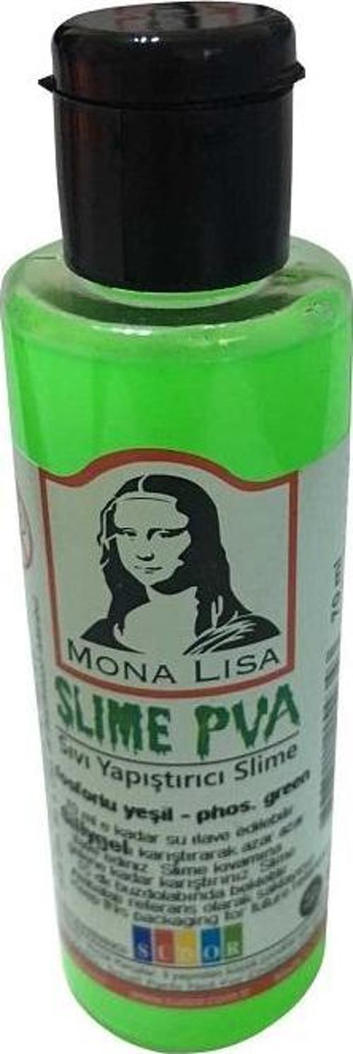 Monalisa Sl01-14 Sıvı Yapıştırıcı Slime 70 Ml Fosforlu Yeşil (12 Li Paket)