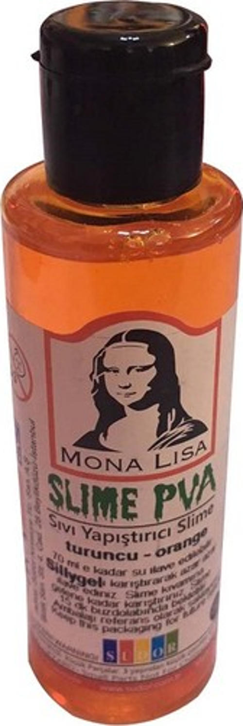 Monalisa Sl01-9 Sıvı Yapıştırıcı Slime 70 Ml Turuncu (12 Li Paket)