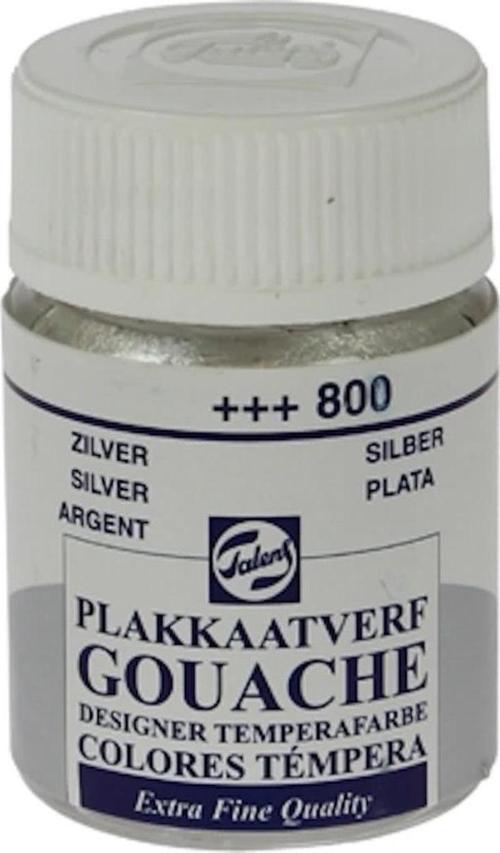 800 Guaj Boya 16 Ml Silver Gümüş (10 Lu Paket)