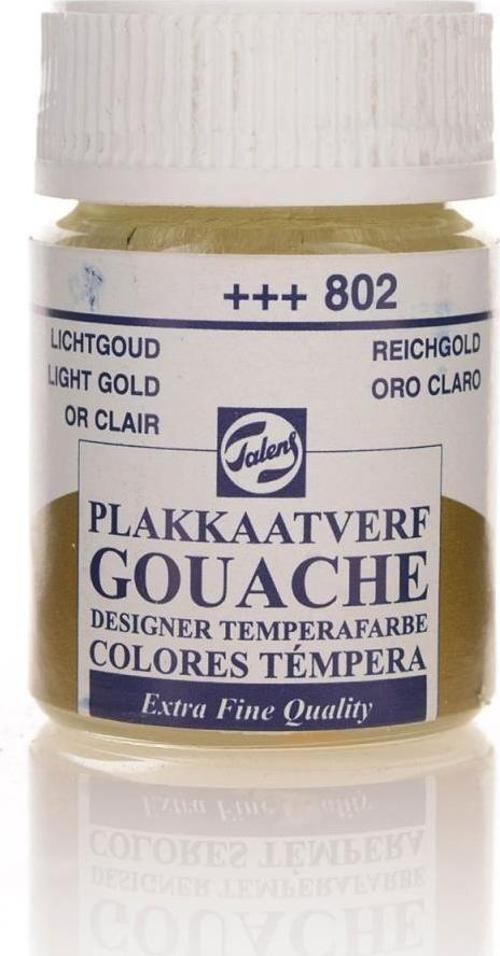 802 Guaj Boya 16 Ml Light Gold Parlak Altın (10 Lu Paket)