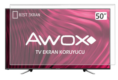 Awox 50" inç 126cm Tv Ekran Koruyucu Paneli