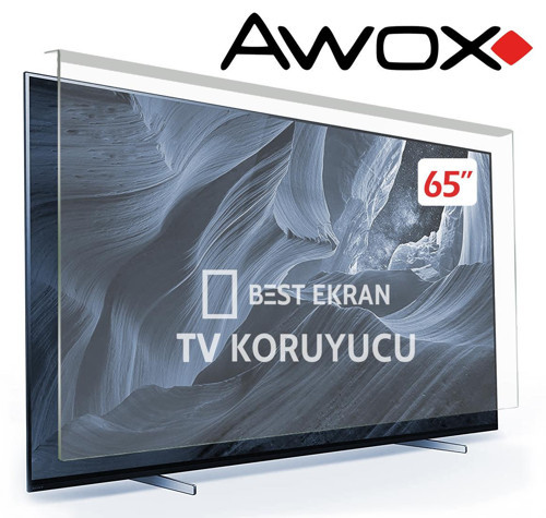 Awox 65" inç 165 Ekran Tv Koruyucu Kırılmaz Paneli
