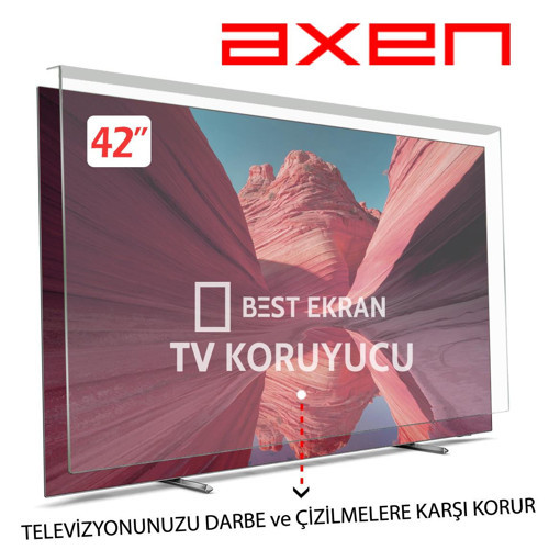Axen 42" inç 106 ekran Tv Kırılmaz Koruyucu