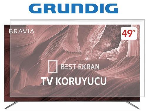 Grundig 49" inç 124 Ekran Tv Ekran Koruyucu Kırılmaz Paneli