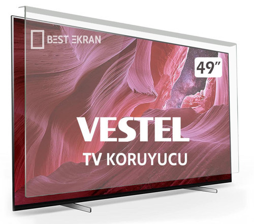 Vestel 49" inç 123 cm Tv Ekran Koruyucu Kırılmaz Paneli