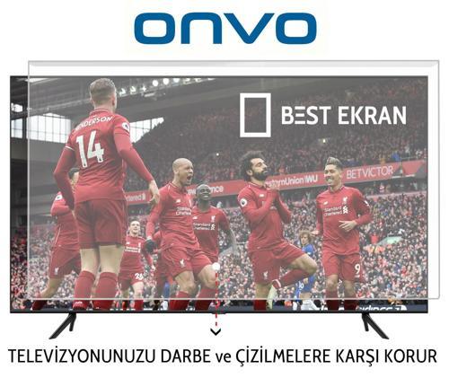 Onvo 55" inç 140 Ekran Kırılmaz Koruyucu Paneli