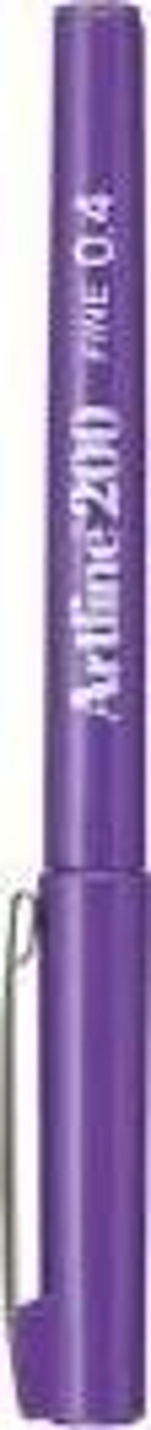 Ek-200 Fineliner İnce Uçlu Keçeli Kalem 0.4 Mm Mor (12 Li Kutu)