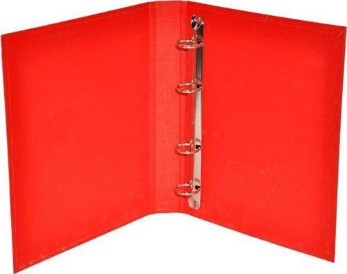 A5 Talebe Öğrenci Klasörü 4 Halkalı Kırmızı (10 Lu Paket)