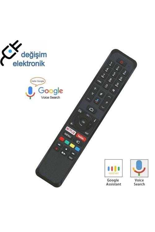 Vestel 49Ua9800 4K Android Tv Kumandası Ses Komutlu