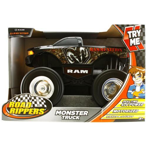 Monster Truck Rammuni Sesli ve Işıklı 4x4 Kamyonet