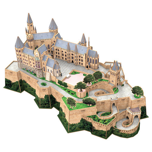 3D 185 Parça Puzzle Hohenzollern Şatosu Almanya