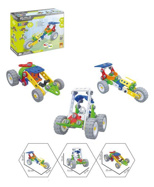 RoyToy Sök Tak Araçlar - 3in1 Set (93 Parça)