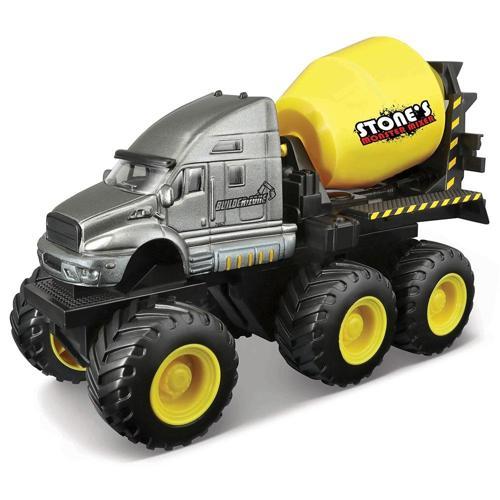 Quarry Monster Mini Motorlu Beton Mikseri - Gri