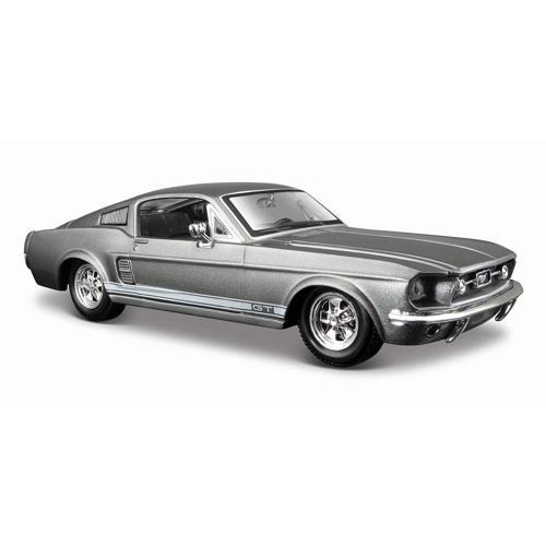 1/24 1967 Model Ford Mustang GT - Gri