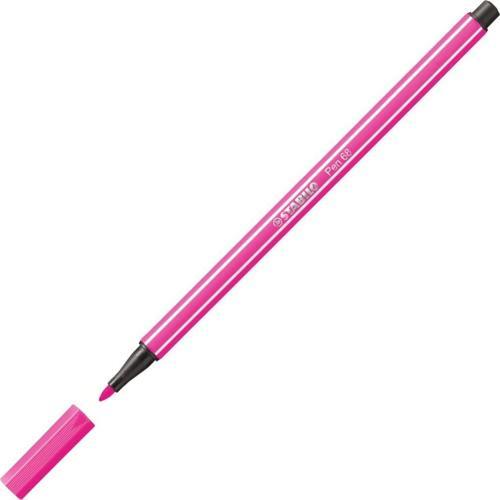 68/56 Keçe Uçlu Boya Kalemi 1 Mm Pembe (10 Lu Kutu)