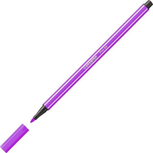 68/58 Keçe Uçlu Boya Kalemi 1 Mm Lila (10 Lu Kutu)